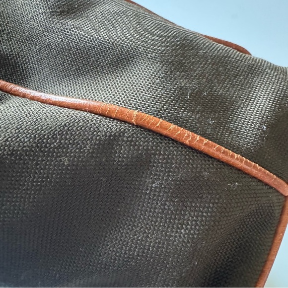 Vintage Eric Javits Brown Tan Tote Bag Rare - Picture 11 of 16